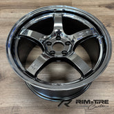 Rays Gram Lights 57CR 17x9 +38 5x100 Black Chrome RBC (Set of 4) WGCRQ38DRB